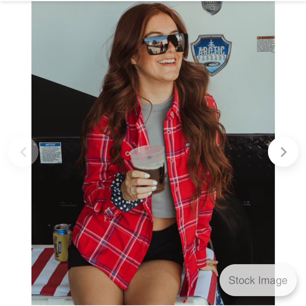 DIXXON Rebellion Flannel NIB + tag Woman’s medium